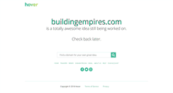 Desktop Screenshot of buildingempires.com